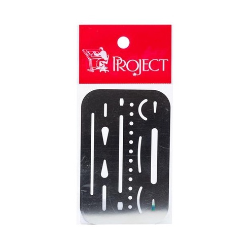 PROJECT ERASER SHIELD แผ่นกันลบ ยางลบ ยางลบกันรอย กันลบ กันรอย ขนาด 9.3 x 6 ซม.