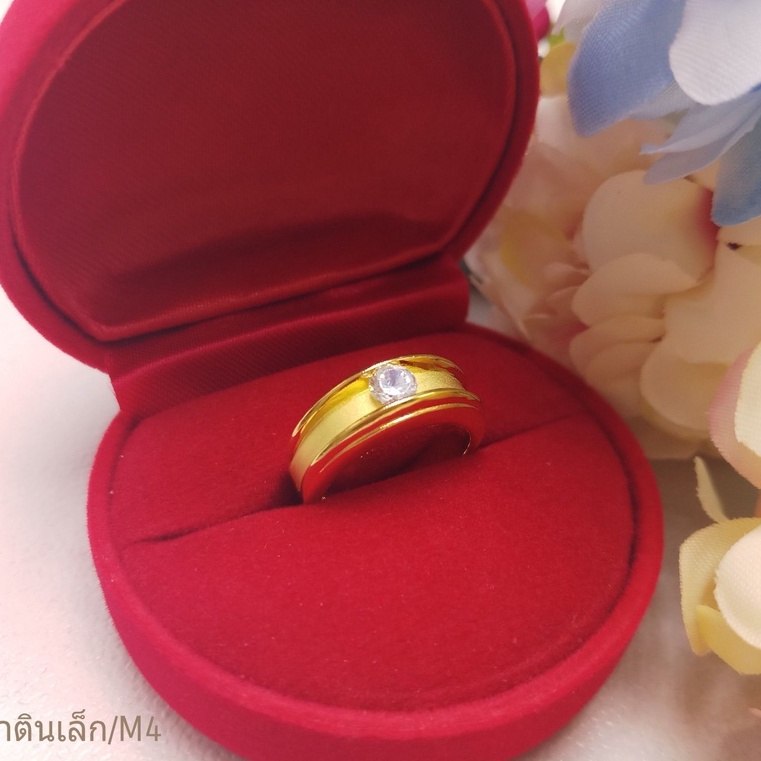 แหวนเพชร cz คัดเกรด แหวนเพชร❤️ซตล❤️ แหวนทองชุบ ไม่ลอก ไม่ดำ ใส่อาบน้ำได้ พร้อมส่ง ราคา ถูกที่สุด ดีลบีเคเค แกลเลอรีภาพที่ 6