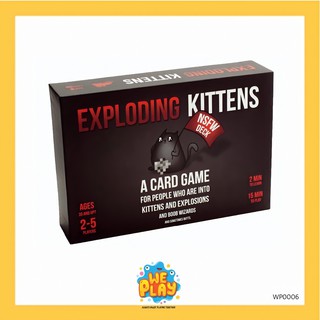 WE PLAY พร้อมส่ง Exploding Kittens เกมแมวระเบิด-กล่องดำ-งานจีน บอร์ดเกม