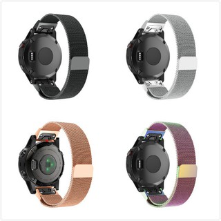 สายนาฬิกาข้อมือสแตนเลสสำหรับ Garmin Fenix 5S / 5s plus