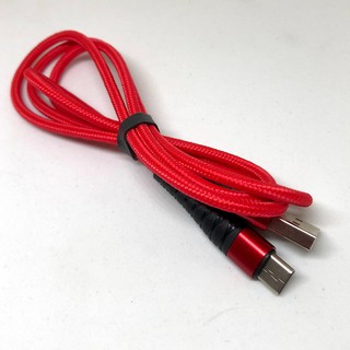 สายชาร์จ Type-C Charging Data Cable 1M BOROFONE 5A BX32 สีแดง