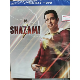 Blu-ray + DVD : Shazam! (2019) " Zachary Levi, Mark Strong, Asher Angel "