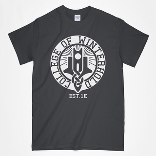 COD ราคาต่ำสุด!!เสื้อยืด พิมพ์ลาย Skyrim College of winterhold Gamer P5 สําหรับผู้ชายS-3XL