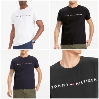 เสื้อยืด Tommy Hilhiger logo chest T-shirt แท้ 100%