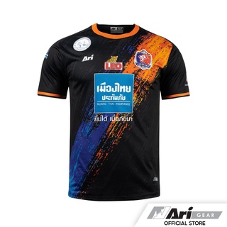 ARI PORT FC 2021/22 THIRD PLAYER JERSEY - BLACK/ORANGE/BLUE เสื้อฟุตบอล อาริ การท่าเรือ เอฟซี สีดำ