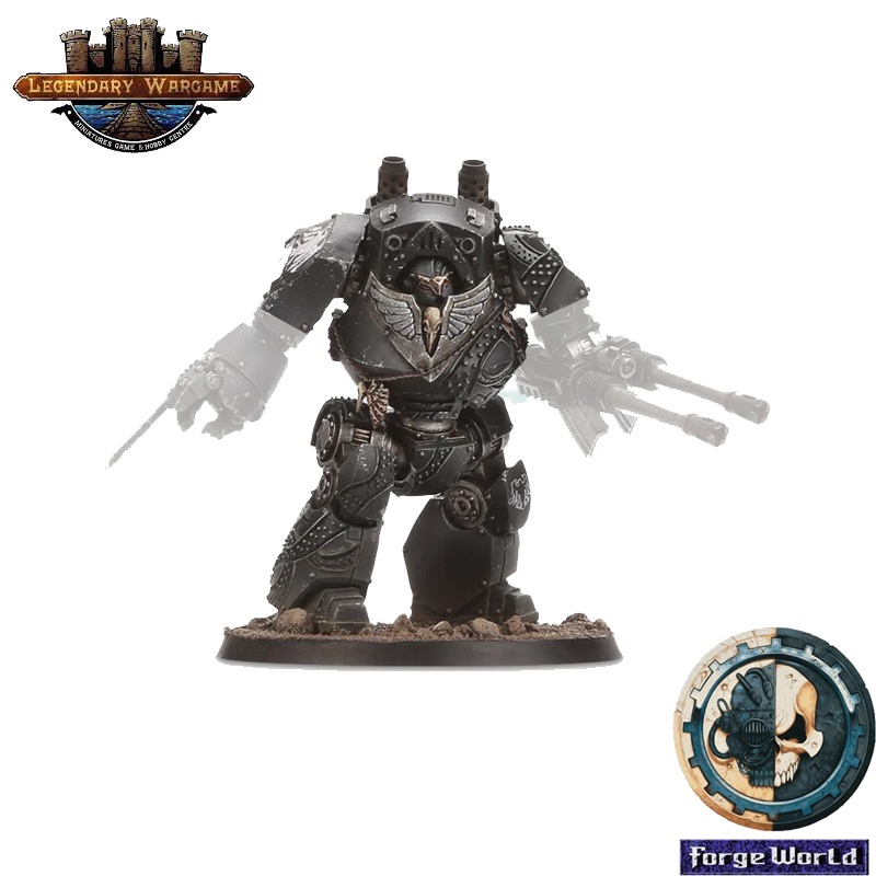 [PREORDER] WARHAMMER: RAVEN GUARD Raven Guard Legion Contemptor Dreadnought ชิ้นส่วนโมเดล