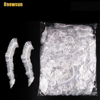 Onewsun| หมวกคลุมผมอาบน้ํา แบบยืดหยุ่น ใช้แล้วทิ้ง 100 ชิ้น