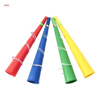 Shas เครื่องดนตรีเชียร์ เกมฟุตบอล แตร Vuvuzela ของเล่นสําหรับเด็ก