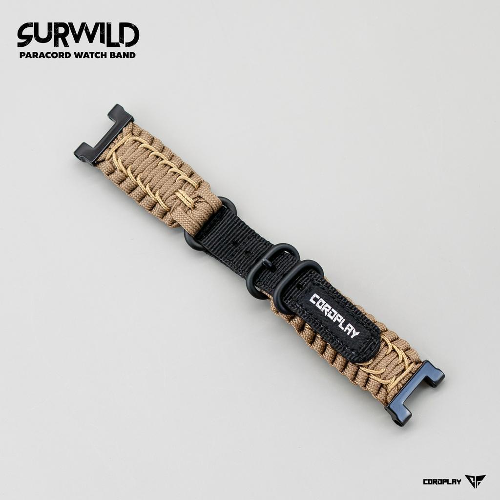 สายนาฬิกา SURWILD สำหรับ AMAZFIT T-REX 2 พร้อมชุดไขควง [[ใส่กับ T-REX และ T-REX PRO ไม่ได้]]