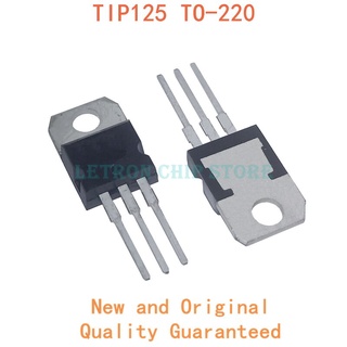 ทรานซิสเตอร์ darl novo epitaxial pnp darlington 125 to-220 to220 10 ชิ้น