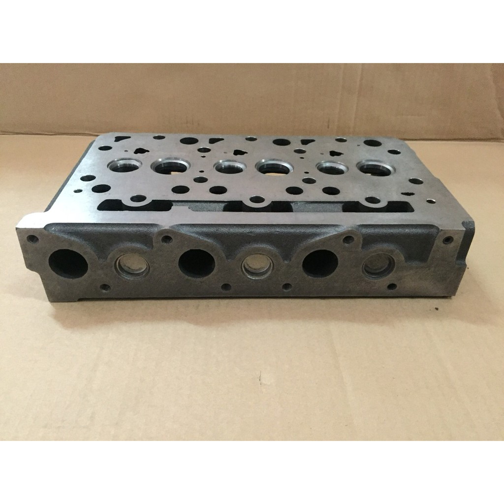 ฝาสูบ 3สูบ/Cylinder Head รุ่น L2808, L3408, L-1 / D1703 คูโบต้า/อะไหล่รถแทรคเตอร์ ชิ้นส่วนรถแทรคเตอร