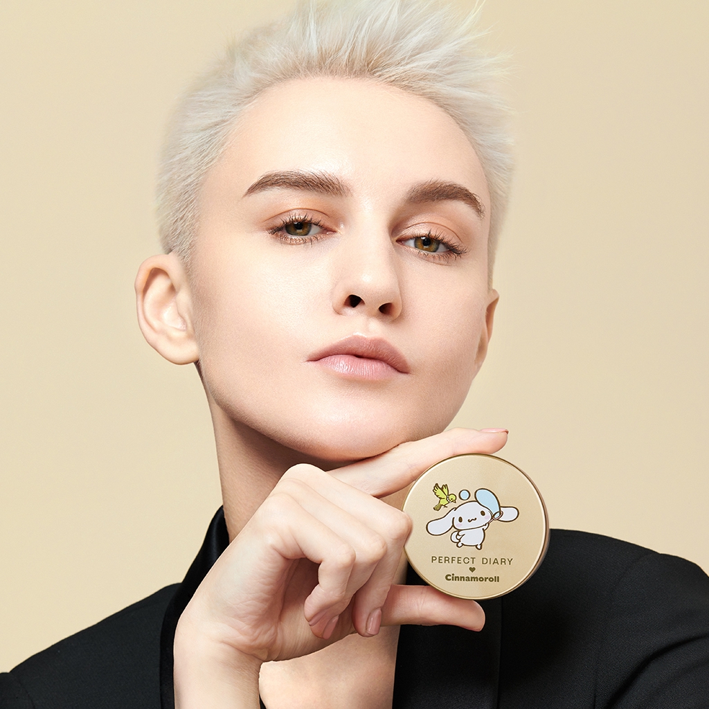 Perfect Diary Weightless Soft-Velvet Blurring Sanrio แป้งฝุ่นแต่งหน้า (จำนวนจำกัด) #6