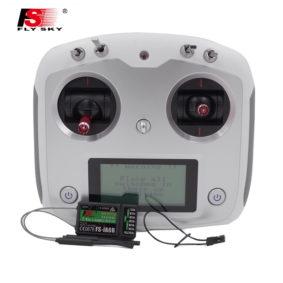 Flysky FS-i6S Remote Controller 10CH 2.4G with FS-iA6B FS-iA10B FS-iA10 ...