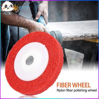 ❤THEBEST❤ Nylon Fiber Polishing Wheel Non-woven Abrasive Wheel Metal Grinding Disc