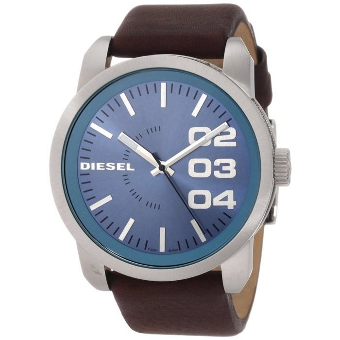 Diesel นาฬิกาข้อมือผู้ชาย สายหนัง รุ่น DZ1512 - สีน้ำตาล