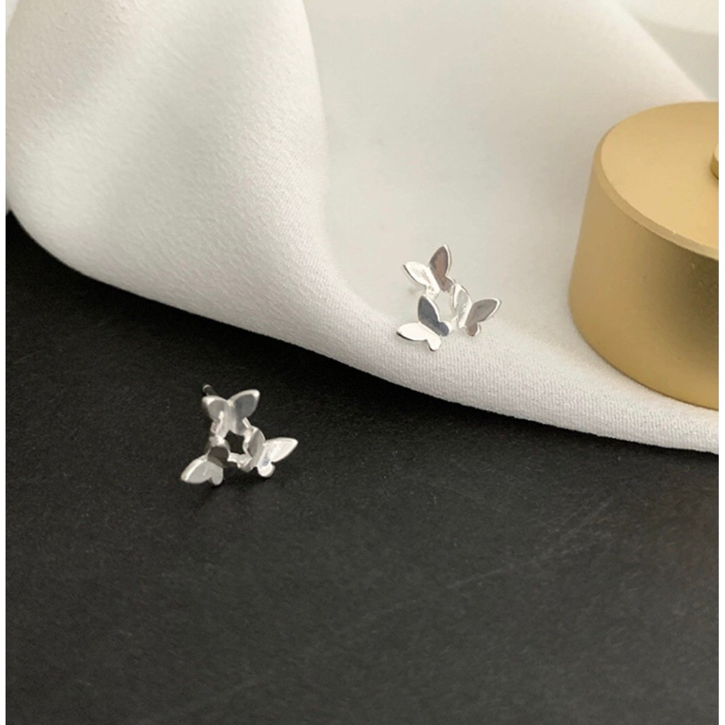 (กรอกโค้ด YAQ6E ลด 60.-) earika.earrings - ต่างหูเงินแท้S92.5 เหมาะสำหรับคนแพ้ง่าย คอลเลคชั่นกลางเดือนกุมภาพันธ์ 2021