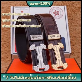 [ส่วนลดของแท้] Hermes เข็มขัดผู้ชาย เข็มขัดลำลอง เข็มขัดธุรกิจ ของขวัญวันพ่อ ของขวัญแฟน เข็มขัดแฟชั่น