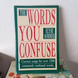 #2301 THE WORDS YOU CONFUSE หนังสือมือสอง