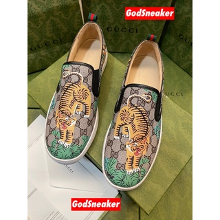 [ พร้อมส่ง ] Gu*ci Slip On Sneaker GG Original Tiger Size 40 - 45 [ ORI ]