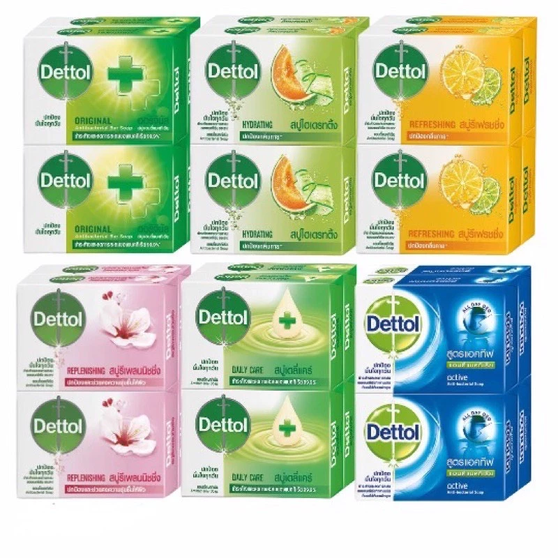 Dettol เดทตอล สบู่ก้อนแอนตีแบคทีเรีย 60- 65 กรัม 1 ก้อน thumbnail 5