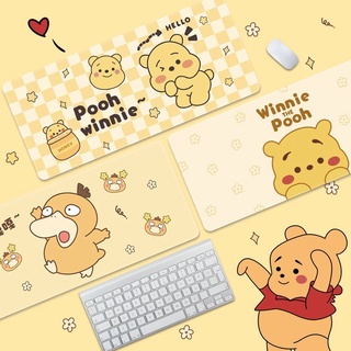 ✨🍑🍃แผ่นรองเมาส์ ลายน่ารัก ลายการ์ตูน ขนาด 800x400x3mm Mouse Pad ที่รองเมาส์ แผ่นรองเม้าส์