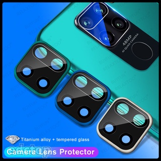 3D Tempered Glass Camera Case Xiaomi Redmi Note 9S 9 Readmi Note9 S Readme Red Mi Note9s Titanium Alloy Back Lens Cover