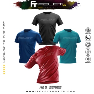 Felet Tee - เสื้อยืด 4 สี H-60