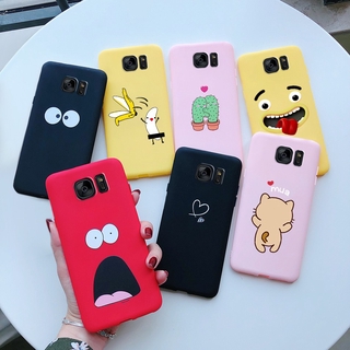 เคสโทรศัพท์ซิลิโคนนุ่ม Tpu สําหรับ Samsung Galaxy S6 / S6 Edge