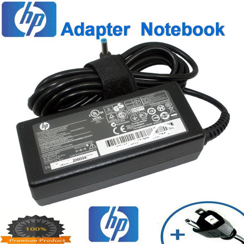 HP Compaq Adapter 19.5V/3.33A (4.5*3.0mm) หัวเข็ม (Black) สายชาร์จโน๊ตบุ๊คราคาถูก สายชาร์จโน๊ตบุ๊ควัสดุคุณภาพดี