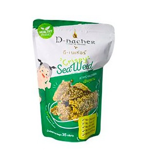 D-nacher Crispy Seaweed 35g  ดีนาเชอร์ สาหร่ายทอดกรอบ 35 กรัม