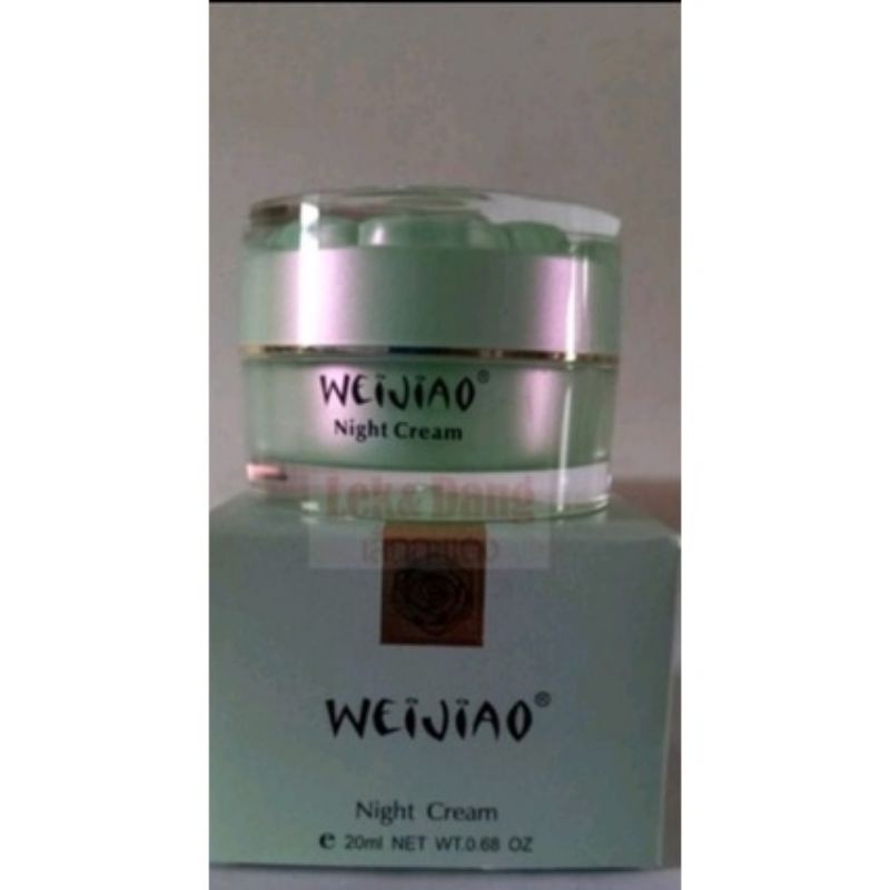 ครีมเหว่ยเจียว WEIJIAO🌃ครีมกลางวันและกลางคืนของแท้💯 ขนาด20กรัม - รูปที่ 4