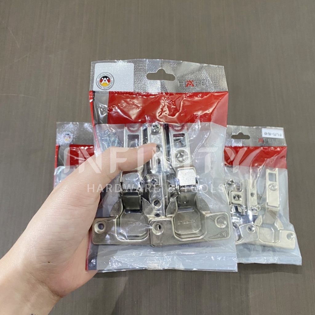 Hafele บานพับถ้วย ขนาด 35 มม รุ่นธรรมดา ( 2ตัว/ถุง) 483.02.093,483.02.092,483.02.091 - รูปที่ 3