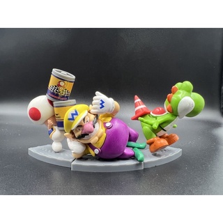 โมเดลฟิกเกอร์ มาริโอ้ ของเเท้จากญี่ปุ่น Mario Figure โมเดลของเเท้ หายาก มีฐานเทา