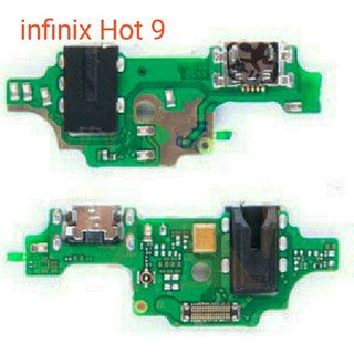 ชุดบอร์ดชาร์จ infinix Hot 9 (แพรตูดชาร์จ) ตรงรุ่นคุณภาพ 100% รับประกัน 1 เดือน