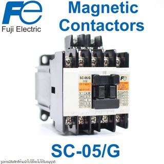 SC-05/G FUJI SC-05/G Fuji Electric MAGNETIC CONTACTORS Fuji Electric แมกเนติกคอนแทกเตอร์ MAGNETIC SC-05/G MAGNETIC