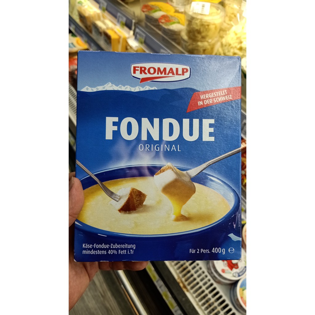 Ecook เยอรมัน ฟองดูว์ ชีส เนยแข็งชนิด เนมชีส Max Fromalp Emmi Fondue Cheese  400G | Shopee Thailand