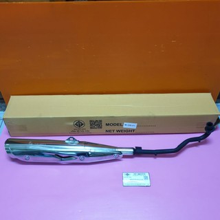 ท่อเดิม wave125 รุ่นเก่า ท่อไอเสีย wave125 r,s,wavei 05tpมีมอก.