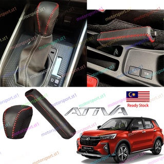 Perodua Ativa ปลอกหนังหุ้มลูกบิดเกียร์ สําหรับ Perodua Ativa