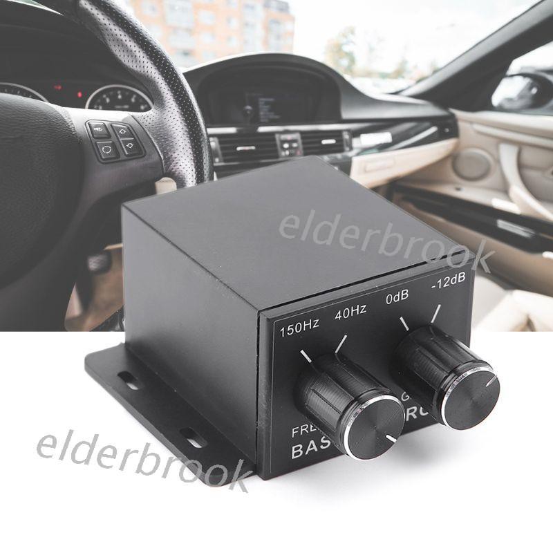 Car  Regulator Amplifier Bass Subwoofer Stereo Equalizer Controller 4 RCA