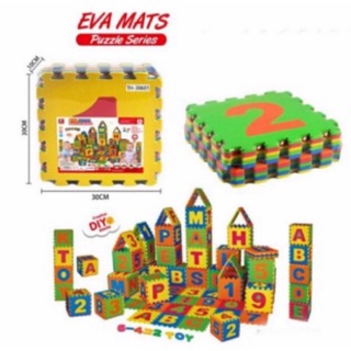 แผ่นโฟม กันกระแทก แผ่นโฟมรองคลาน  EVA MATS