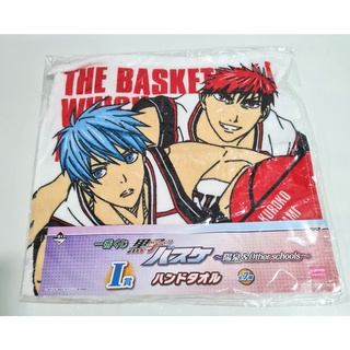 [ลิขสิทธิ์แท้] ผ้าขนหนู ผ้าเช็คหน้า ลาย Kuroko และ  kagami จาก Kuroko