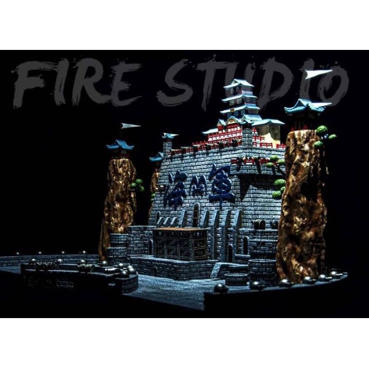 มารีนฟอร์ด Marineford Scene  Fire Studio