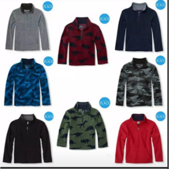 เสื้อแจ็คเก็ตเด็กชาย& 39; POPMYWEAR PLACE CARTER 2-14Y / BOYS& 39; HOODIE JACKET