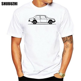 เสื้อยืดแขนห้าส่วน พิมพ์ลาย Sketch Saab 99 Swedish Rally ของแท้ ส่งฟรี ราคาถูก