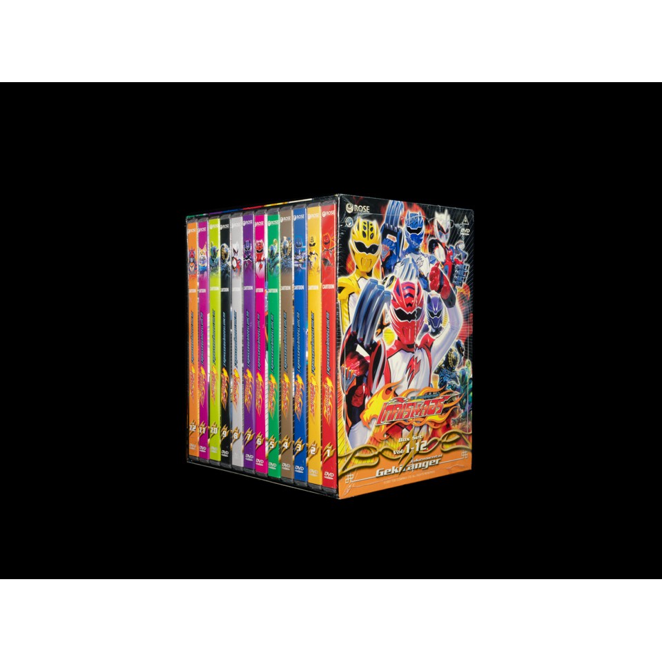 151371/DVD เรื่อง Geki Rangers เกคิเรนเจอร์ Boxset : 12 แผ่น ตอนที่ 1-49 /2000
