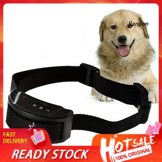 ✽RAN✽Mini Auto Static Shock Anti Bark Control Collar Training Dog Barking Stopper Device