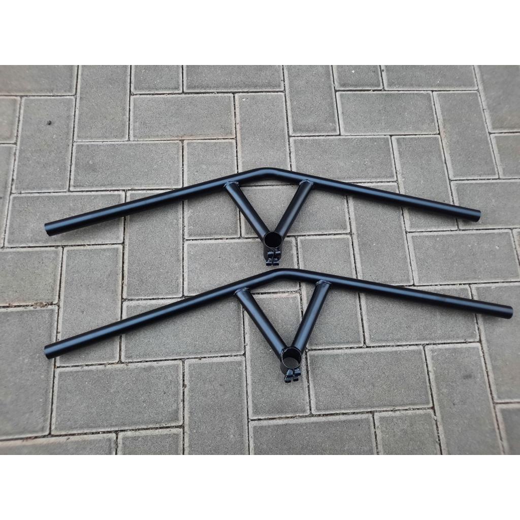 จักรยาน HANDLEBAR / BULLMOOSE HANDLEBAR 22.2mm Clampt 28.6mm / Realpict