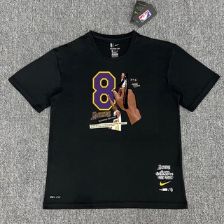 เสื้อยืดคอกลมเสื้อยืดลําลอง แขนสั้น พิมพ์ลาย NBA Kobe Bryant "81 Points" พลัสไซซ์ แห้งเร็ว สําหรับผู้ชายS-4XL