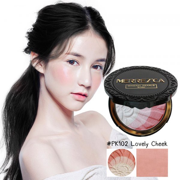 Merrezca Mineral Pearls Blush บรัช เมอร์เรซก้า - beautyhealthshop ...