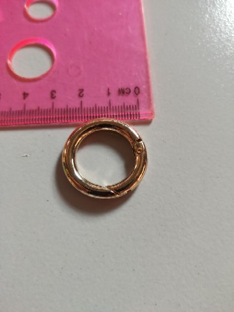 ห่วงสปริงอะไหล่กระเป๋า มี4สี   25,28,35มม.แพ็ค4ชิ้น หนา4มิล - รูปที่ 5